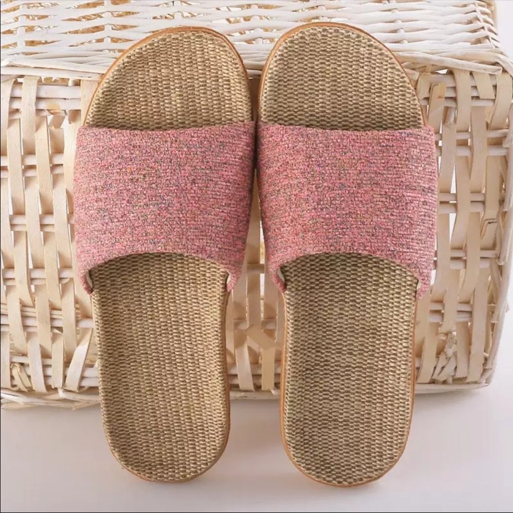 Rose Slip Sandals